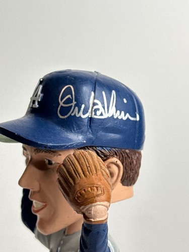 Orel Hershiser Signed 2018 SGA Los Angeles Dodgers Bobblehead PSA 9A20978 - Picture 3 of 7