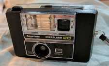 Vintage KEYSTONE Everflash 20 Instant Flash 126 Film Camera Electric Eye