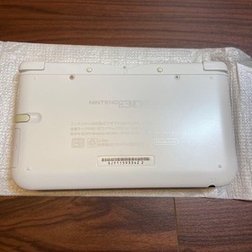Nintendo 3DS XL LL White Console Stylus Working Tested Japanese ver