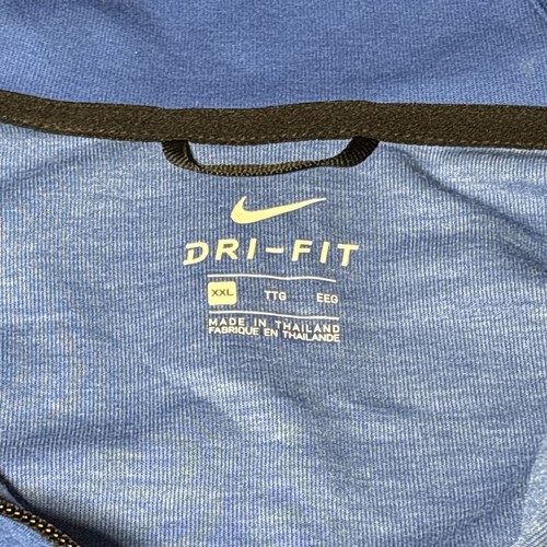 Sudadera con capucha cremallera completa para hombre Nike Royal Duke Blue Devils Showtime Performance talla XXL - Imagen 8 de 13