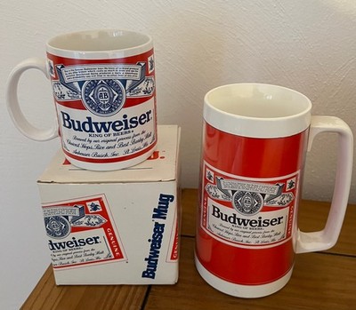 Seltene Original Budweiser Tasse , neu, OVP und Thermokrug