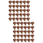 Set of 2 Mushroom Craft Shape Adornments Bonsai Small Decorations