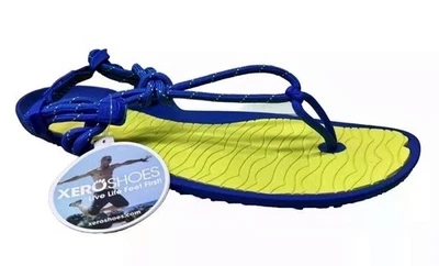 Xero Shoes AQUA CLOUD Sandalen Barfußschuhe Zehentrenner blau Schuhe Mens Gr.43