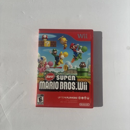 New ListingNew Super Mario Bros. Wii (Nintendo Wii, 2009) CIB Tested