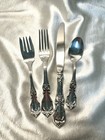 Burgundy By Reed & Barton 4 Piece Sterling Silver Flatware Place Setting