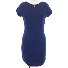 Chanel Dress Navy Size 38 Chest 15.2 in Length 25.8 in