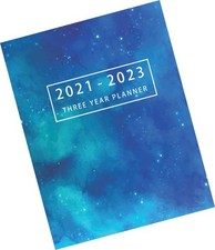2021 - 2023 Three Year Planner: 36 Month Calendar Appointment Book Large 8.5 ...