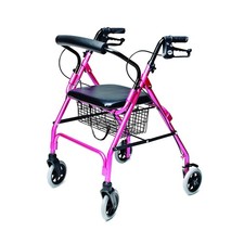 Lumex Walkabout Lite Rollator   Lightweight 14.5 lb. Rolling Walker with S