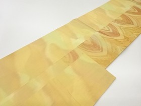 7593040: JAPANESE KIMONO JAPANESE NAGOYA OBI / WOVEN ABSTRACT