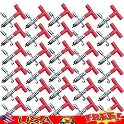 30PCS Automatic Rabbit Nipple Water Feeder System Small Animals Rodents Poultry