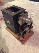 Antique Hand Crank Film Projector Manual Movie Projector Vintage Mechanical JP