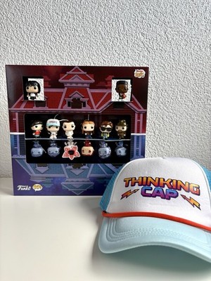 Kinder Joy Stranger Things Komplett Set In exklusivem Aufsteller + Thinking Cap