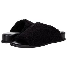 Aerosoles Yorketown Wedge Sandal Black YORKETOWN-866 Women's Size 7.5 Medium