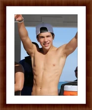 Austin Mahone Shirtless 8.5 x 11 Candid Color Unframed Collectable Photograph