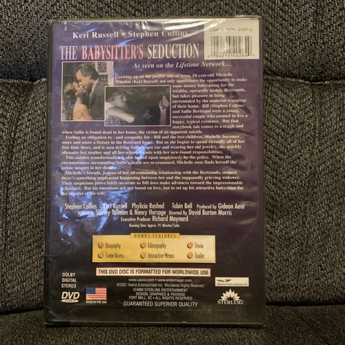 The Babysitter's Seduction (1996)2001, Sterling Ent. - BRAND NEW Damaged Case - Picture 2 of 2