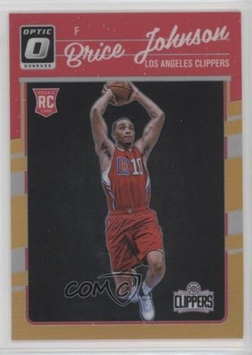 2016 Panini Donruss Optic Orange Prizm 37/199 Brice Johnson #170 Rookie RC s7f