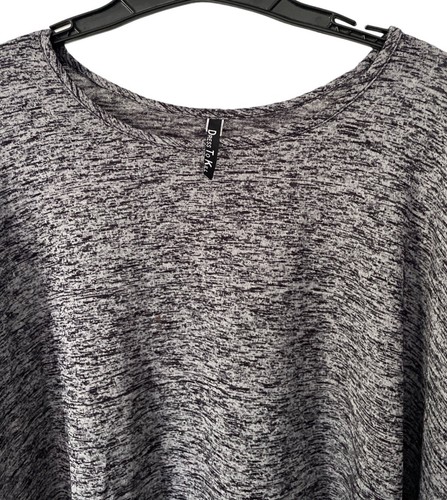 Dress To Kill Women's Onesize One size Gray tunic blouse top oversized plus OS - Picture 5 of 8