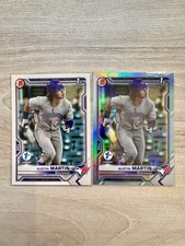2021 Bowman 1st Edition Austin Martin (#BFE-87) – 1st Bowman Base + Sky Blue