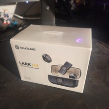 Hollyland Lark M2 Charcoal USB -C Wireless Bluetooth Lavalier Lapel Microphone