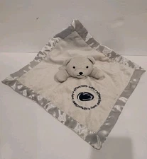 Baby Fanatic Penn State Nittany Lion Lovey Bear Baby Security Blanket Gray
