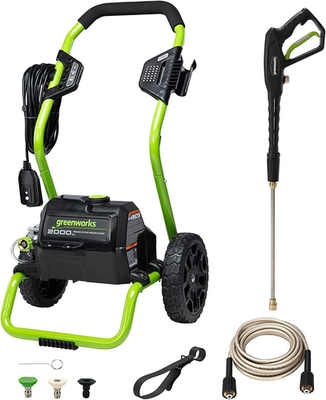 #ad #ad 2000 Max PSI @ 1.1 GPM 13 Amp Electric Pressure Washer GPW2000 1RG $192.99