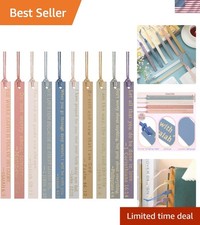 10 Pcs Christian Bookmarks Christian Gifts for Women Leather Religious Bookma...