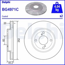 Disque de frein Suzuki BALENO