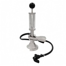 Beer Pressure Pump Flexible Hose Manual Beer Pump Clamp-Mounted