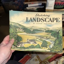 Sketching LANDSCAPE By Victor Perard Publisher 1957 Pitman PB