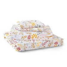 Queen Size 4 Piece Sheet Set, Soft Breathable Bed Queen 60" 80" Fern Class