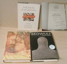 Product Image: 3 Irish Poet 1st 1 SIGNED Micheal O'Siadhail Brendan Kennelly Seamus Heaney HCDJ