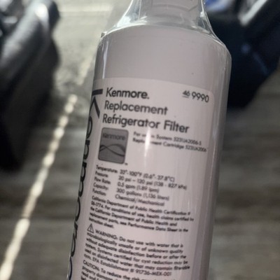 Kenmore 9990 Water Filter For Aqua Optima Evolve - White