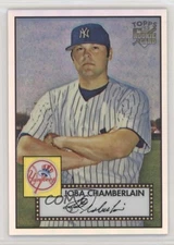 2007 Topps '52 Chrome Refractor 409/552 Joba Chamberlain #TCRC95 Rookie RC 0l1