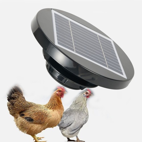 Ventilatore Solare Eco Friendly per Ventilazione Migliorata in Serre e Coop - Bild 2 von 12