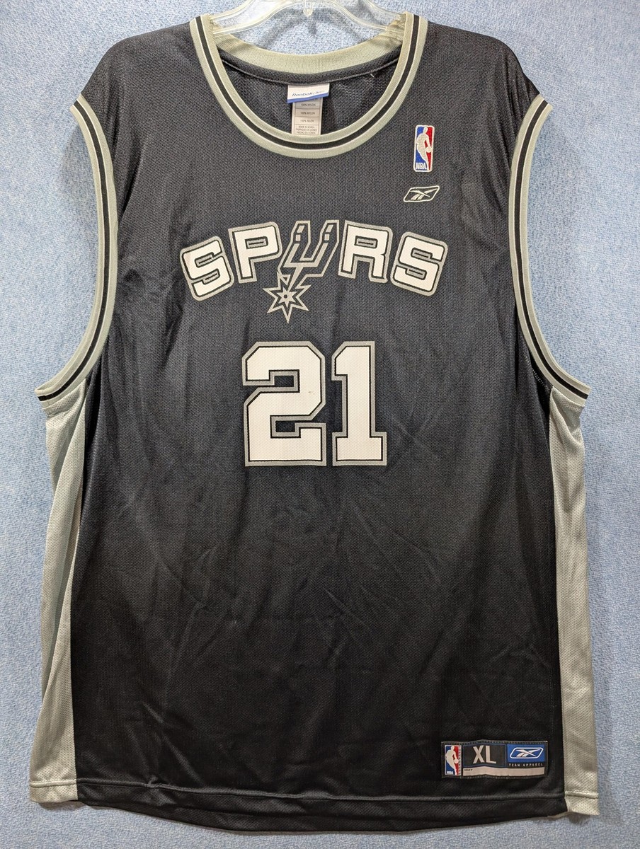Vintage San Antonio Spurs Jersey Mens XL NBA Basketball Tim Duncan