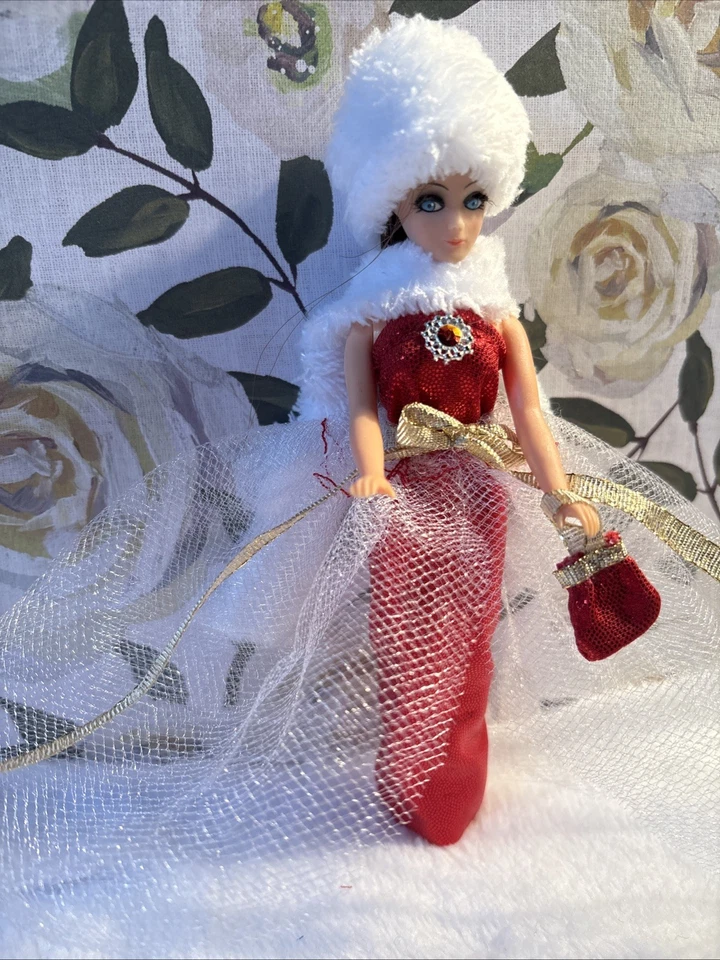 MUÑECA AMANECER Conjunto "BLUE SPARKLE" Viene con envoltura y diadema Foto 3 de 4