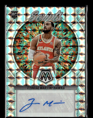 Tyrese Martin 2022-23 Mosaic Scripts Silver Prizm RC Auto #RS-MAR
