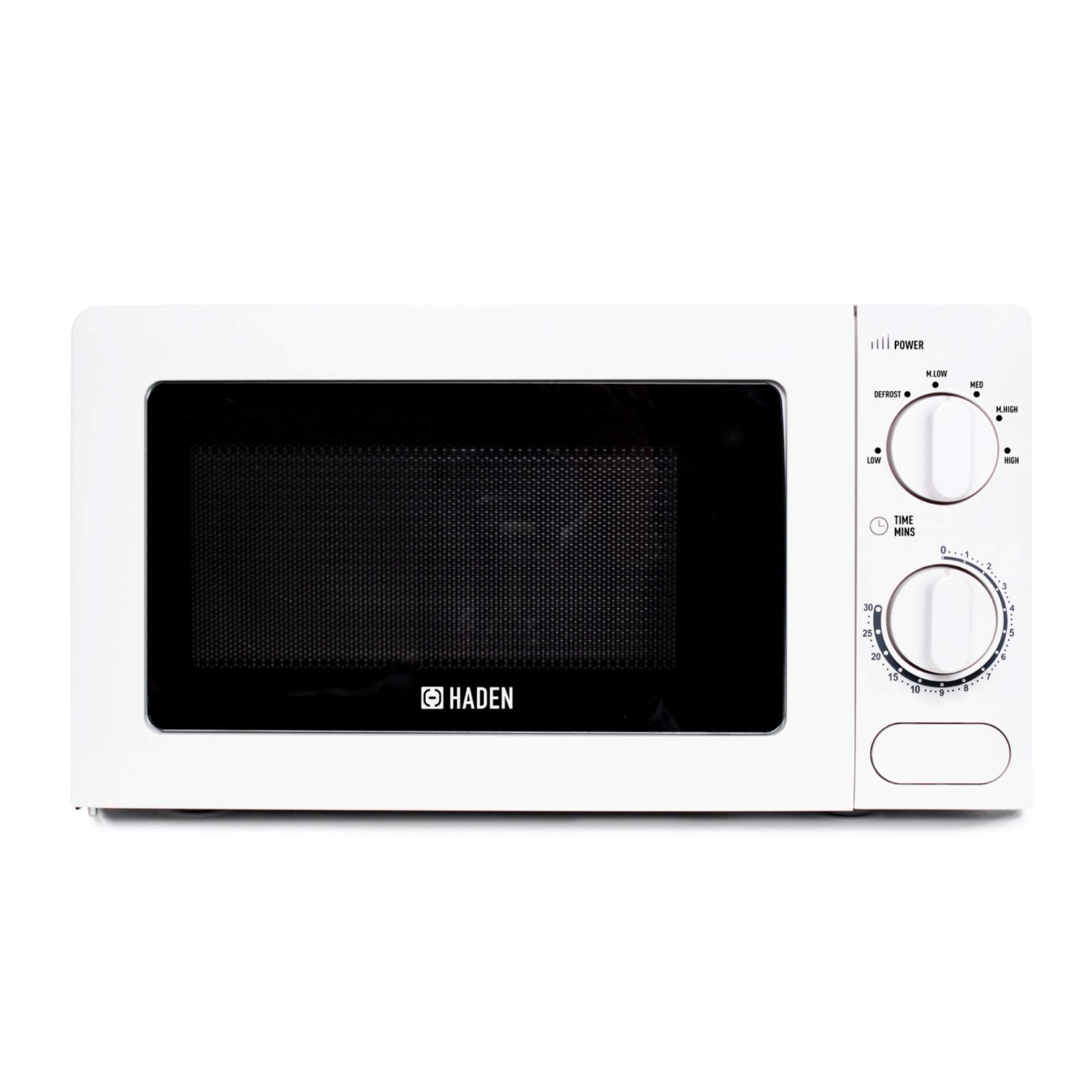 Haden Microwave 17L 700W 6 Power Levels Defrost Express Oven White - Image 2
