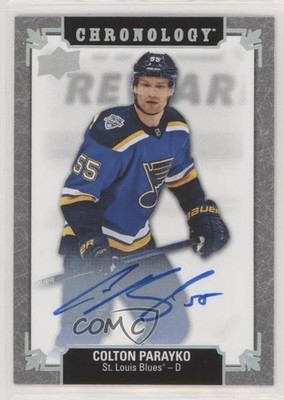 2019 Upper Deck Chronology Franchise History Colton Parayko #FH-ST-CP Auto 0e3