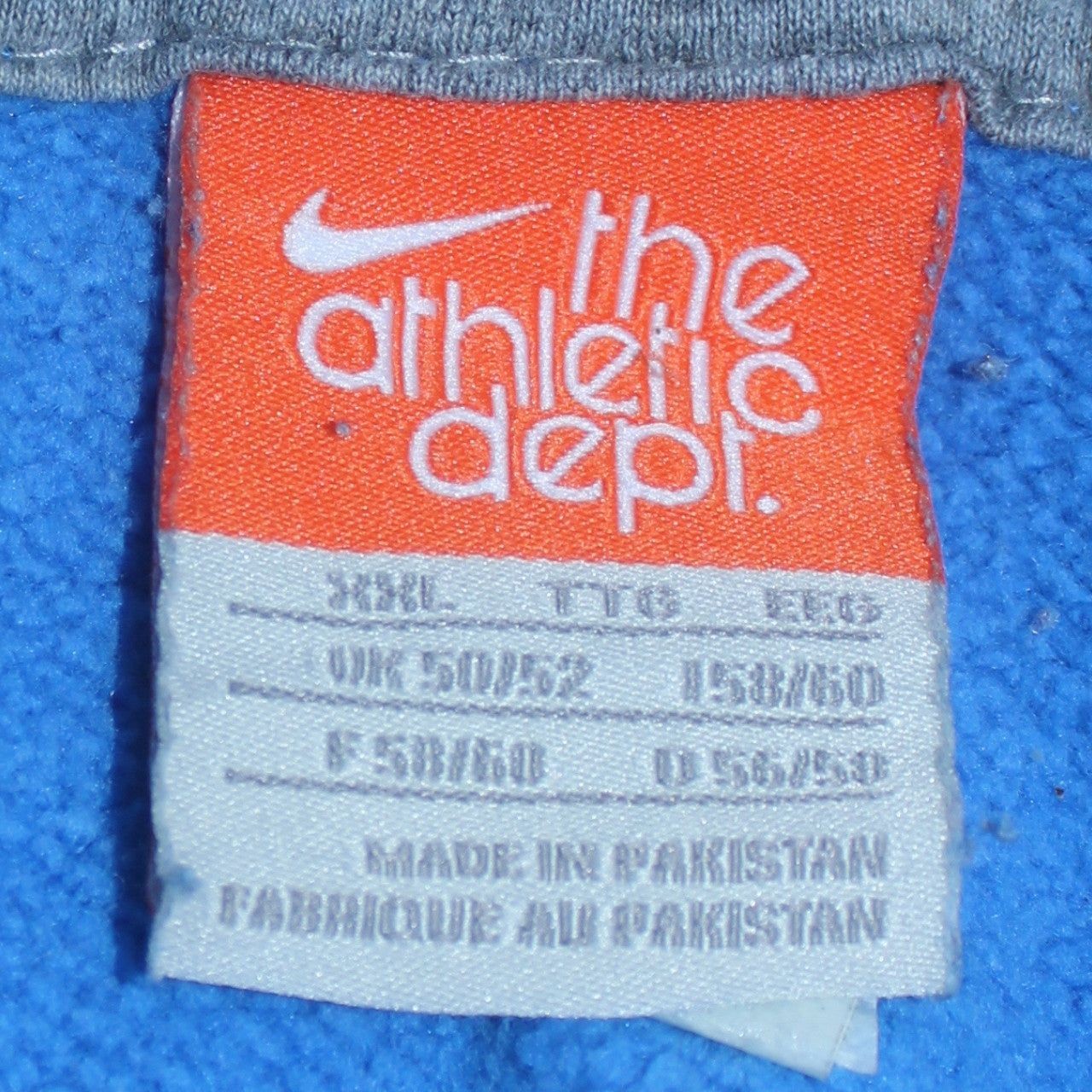 Nike Blue Hoodie Mens 2Xl image 6