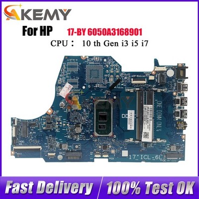 HP 17-BY 17T-BY Laptop Motherboard 6050A3168901 i3 i5 i7 L87450-601 L87451-601