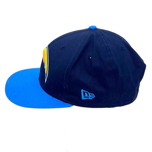 Cappello berretto snapback Los Angeles Chargers New Era 9Fifty blu navy medio-grande NFL - Foto 6 di 13