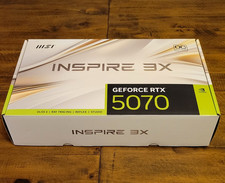 MSI GeForce RTX 5070 12G INSPIRE 3X OC Graphi...