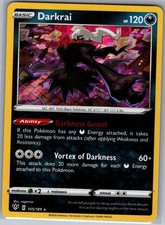 Darkrai 105/189 Holo SWSH03: Darkness Ablaze - Pokemon Card - NM