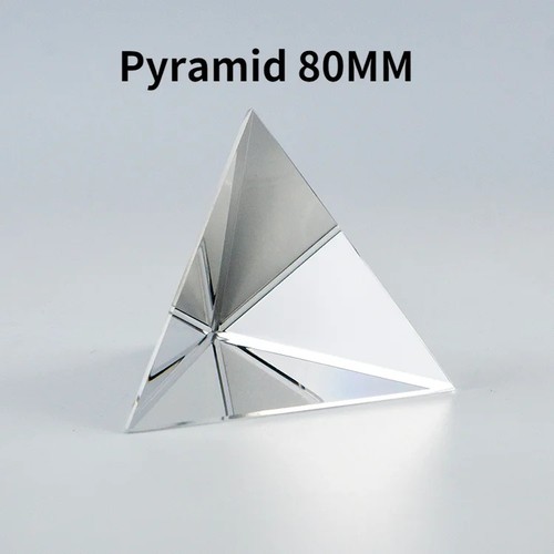 Crystal Pyramid Rainbow Prism, Optical Glass Pyramid, Prism Rainbow - Picture 9 of 16