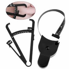2-Pack Body Fat Caliper  Muscle Measuring Tape Set   Fitness Weight Loss Tool