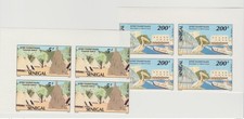 Senegal 1992 IMPERF Tourist sites Bird Vogel Fauna