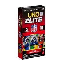 UNO: Elite NFL Booster Pack 2025 - Mattel