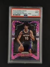 Jaxson Hayes RC 2019-20 Panini Prizm Fast Break Pink Prizm 18/50 PSA 9 [3hk