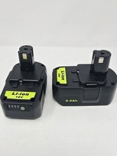 2-Pack 18V Li-ion Lithium-Ion 8.0Ah Replacement Battery for Cordless Power Tools